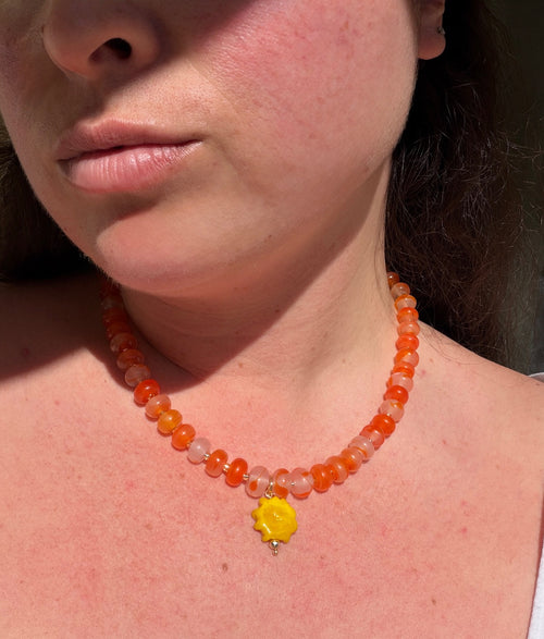 Orange Sherbet Necklace