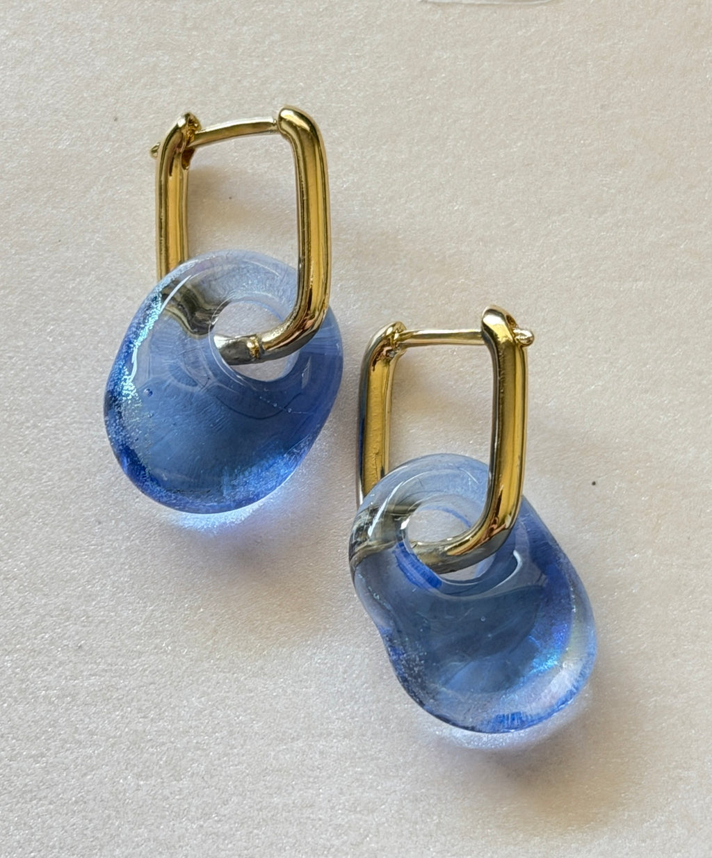 Blue Gob Hoops